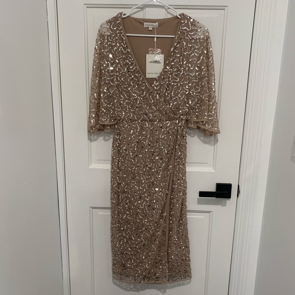 ASOS maya sequin bridesmaid dress 2 - Picture 1 of 7